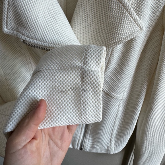 Express White Women's Jacket - Picture 3 of 5